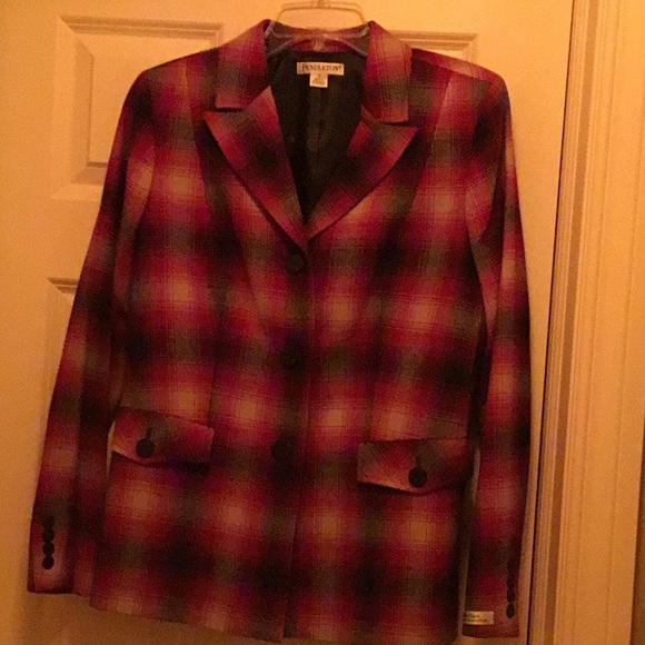 Pendleton plaid blazer. - Picture 1 of 3